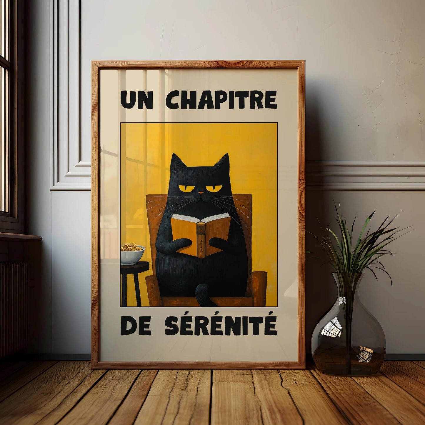 LOSARIS - „Bonjour Mon Amour“ Katzen-Poster - Edition I