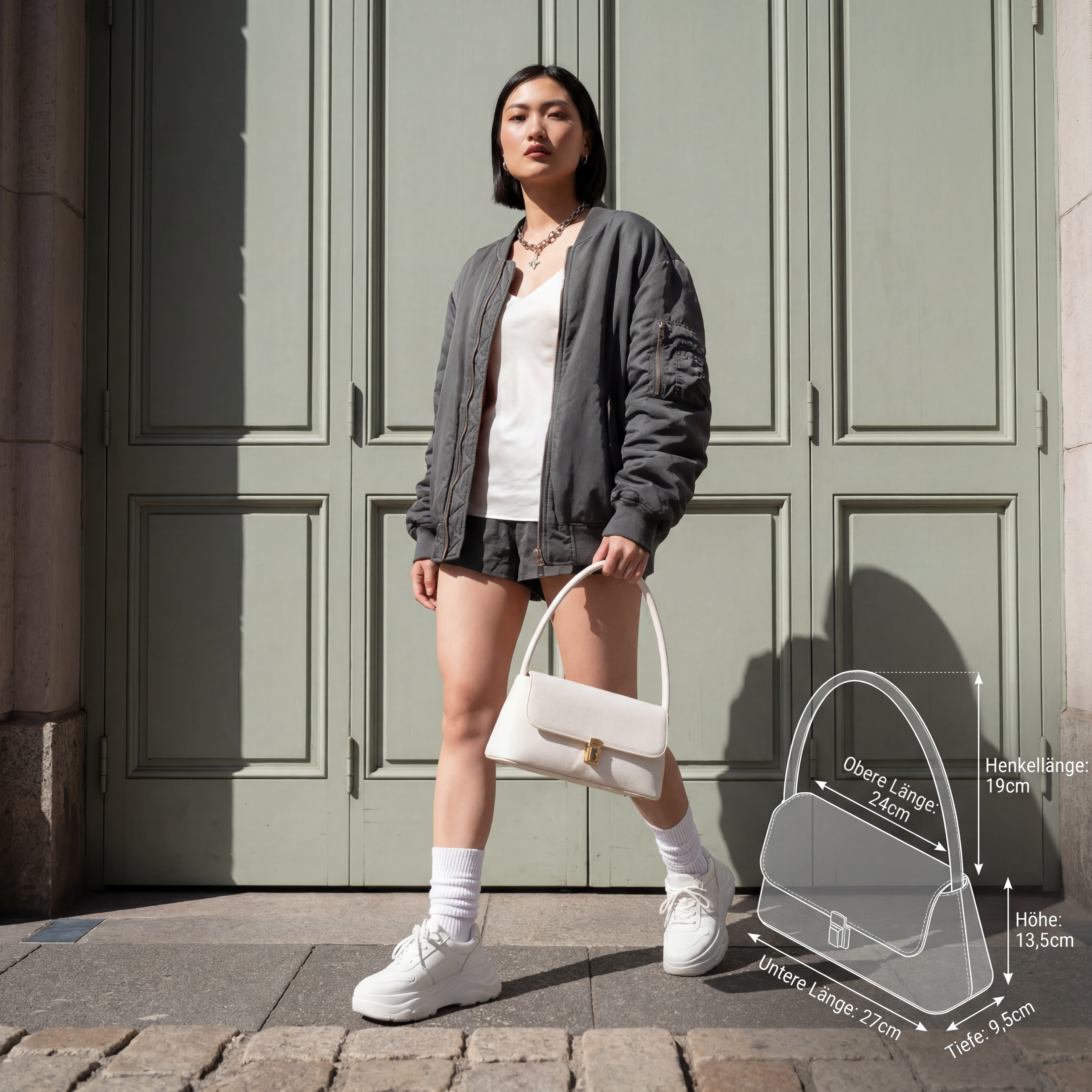 Aris Baguette Bag