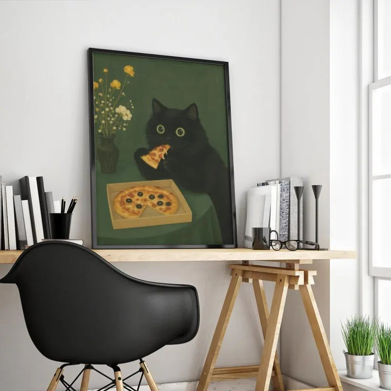LOSARIS - Dark Mood Katzenposter - Edition II