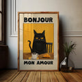 LOSARIS - „Bonjour Mon Amour“ Katzen-Poster-Edition II