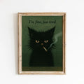 LOSARIS - Dark Mood Katzenposter - Edition I