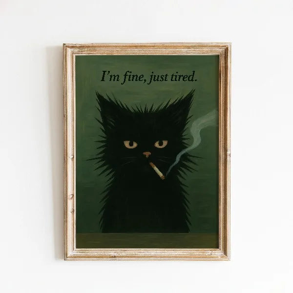 LOSARIS - Dark Mood Katzenposter - Edition I
