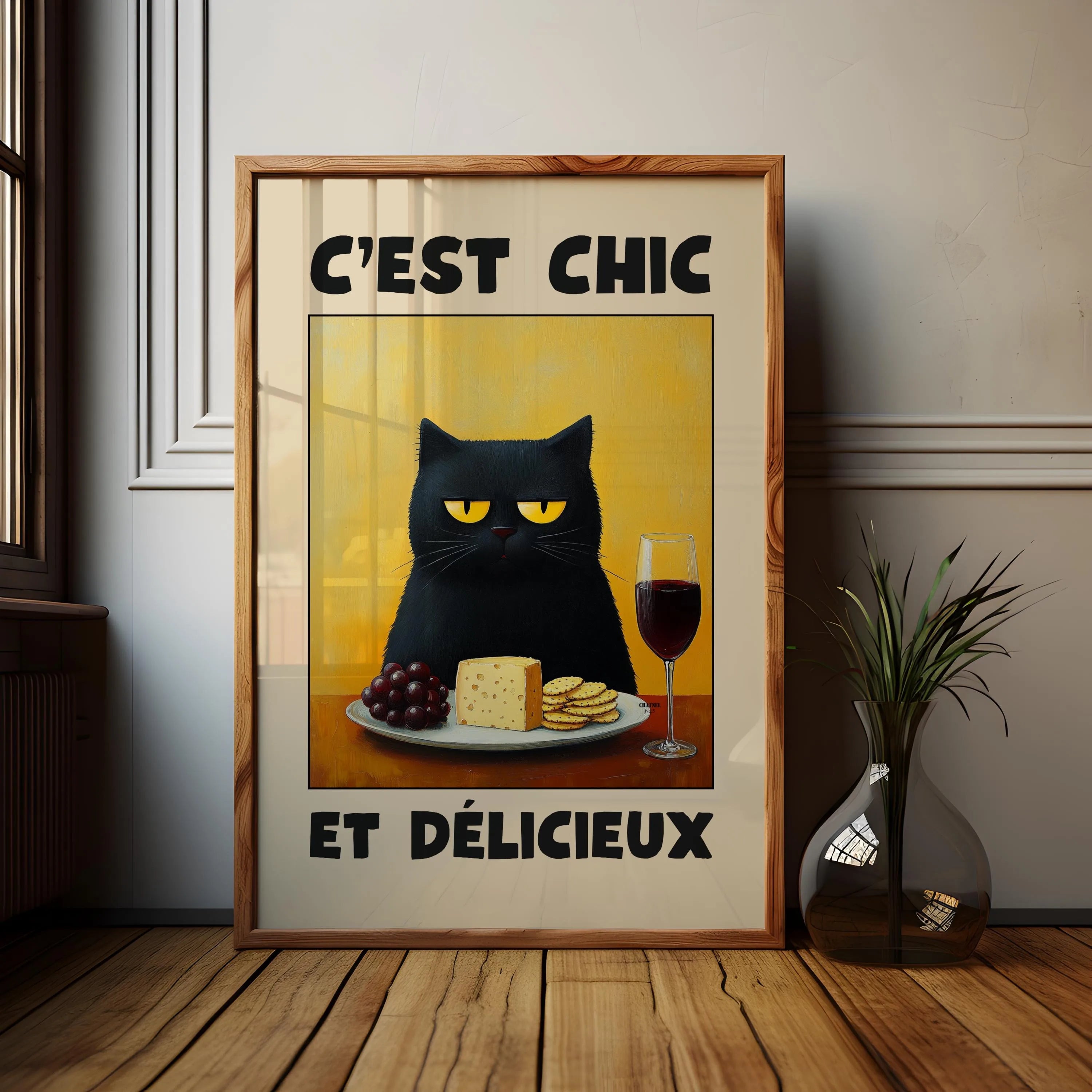 LOSARIS - „Bonjour Mon Amour“ Katzen-Poster-Edition II
