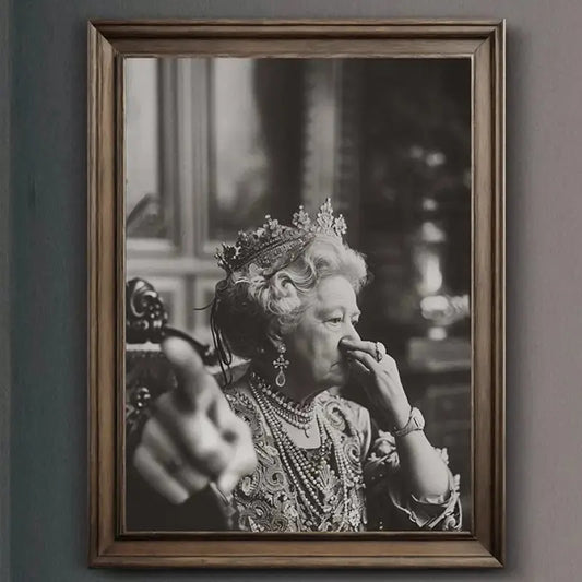 LOSARIS - Retro Queen Wandbild