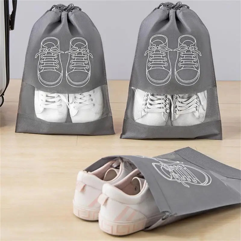 Schuh-Organizer Taschen – 5er Set | Vliesstoff, wasserfest