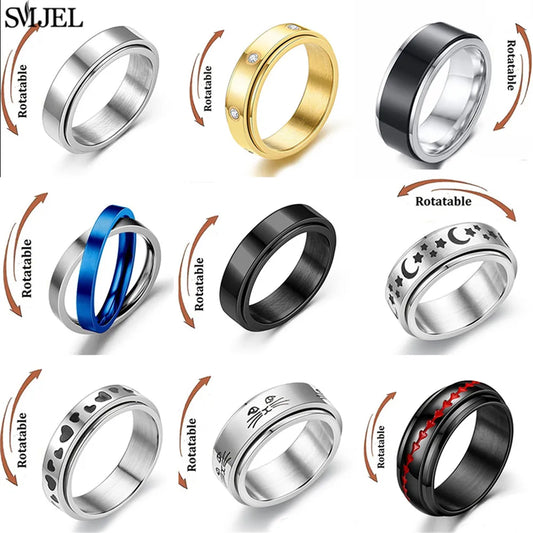 LOSARIS - Anti Stress Fidget Spinner Ring