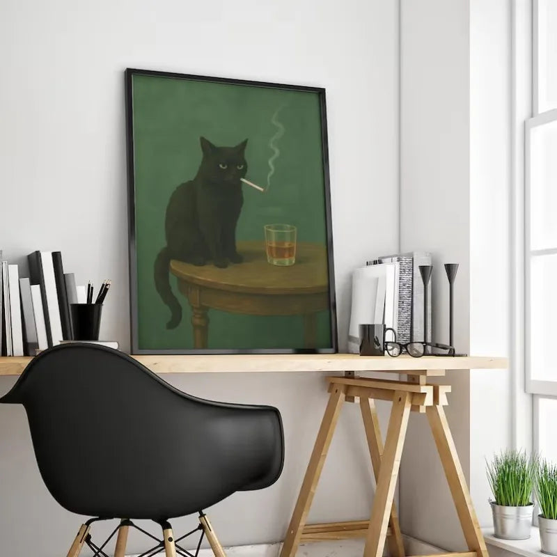 LOSARIS - Dark Mood Katzenposter - Edition I