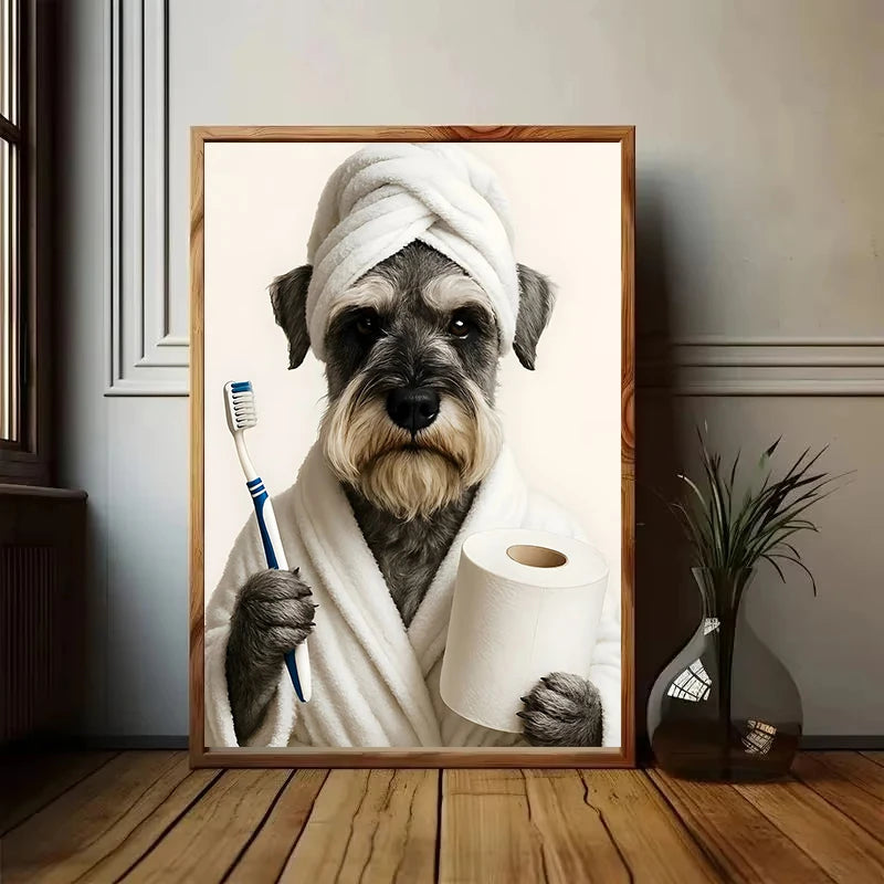 LOSARIS - Funny Bathroom Art