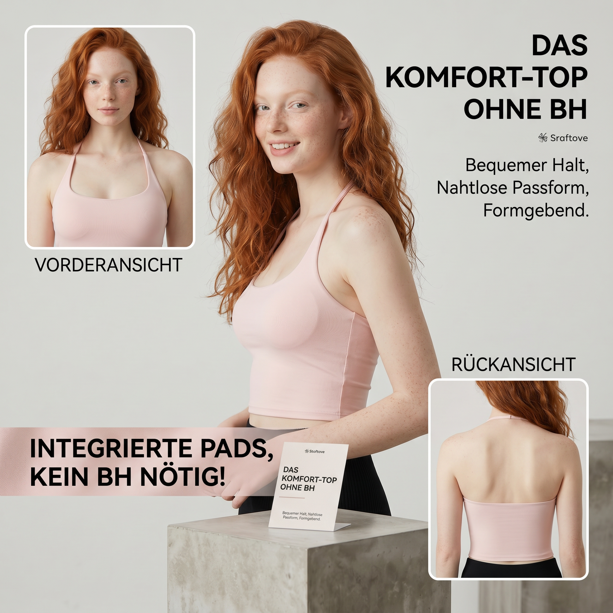 Second Skin Backless Top